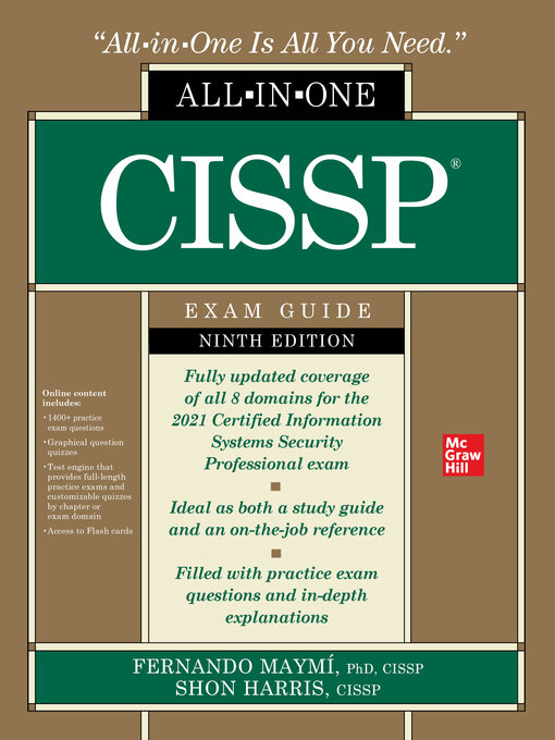 Title details for CISSP All-in-One Exam Guide by Fernando Maymi - Available